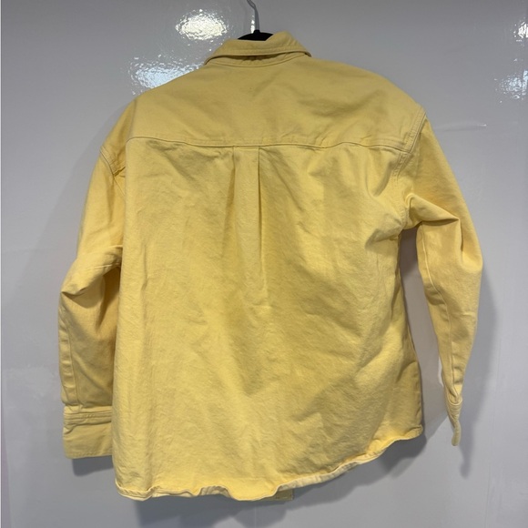 Butter yellow Levi denim jacket - Picture 5 of 5
